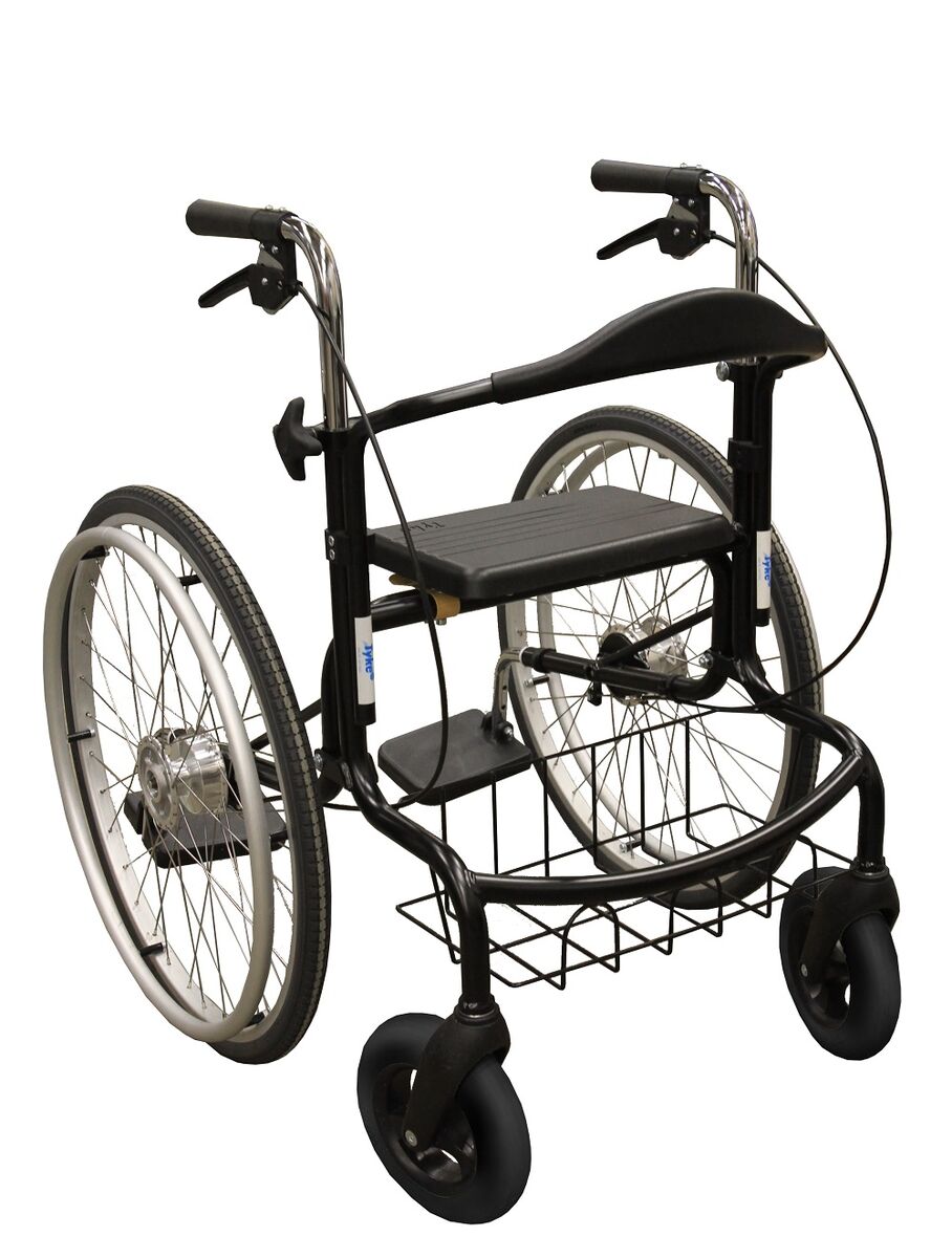 Wheellator SEPPO rollators, melns